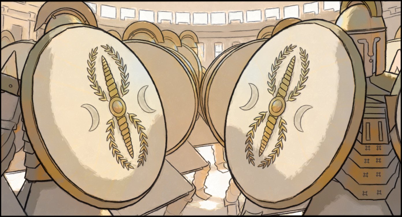 Motion Graphics - VFX - storyboard frame 4 by Dakota Warren